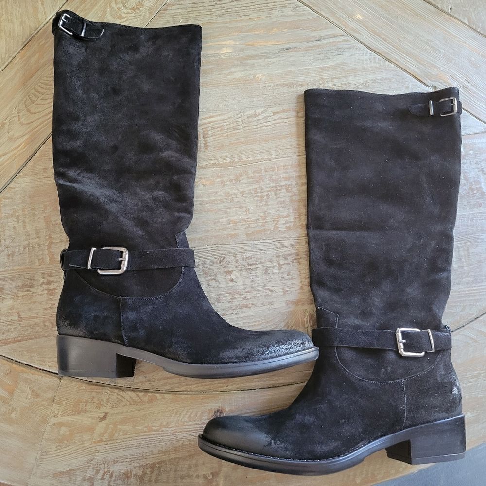 Todai tall distressed boots 39